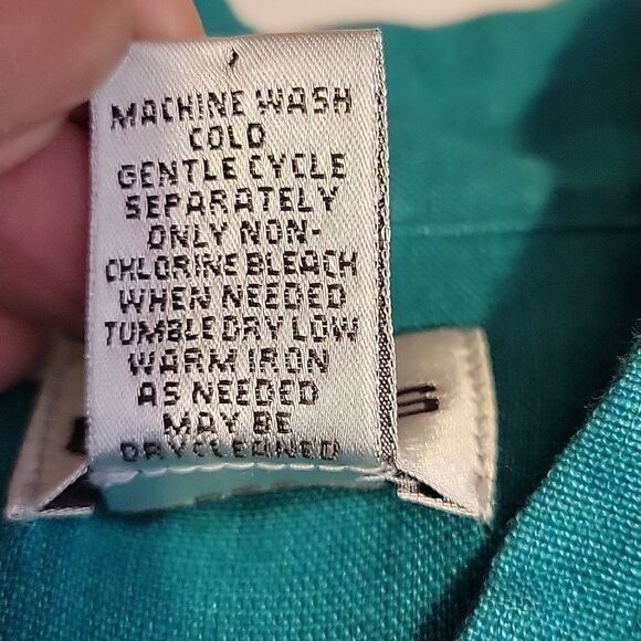 Chico's. Linen Jacket. Size 1. EUC - Picture 9 of 9